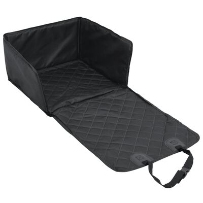 vidaXL Avtomobilski sedež za pse črn 45x45x25/55 cm