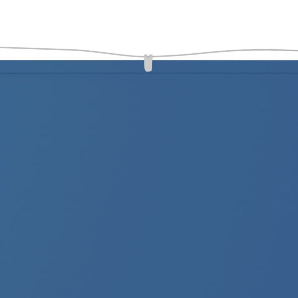 vidaXL Vertikalna markiza modra 60x360 cm tkanina oxford