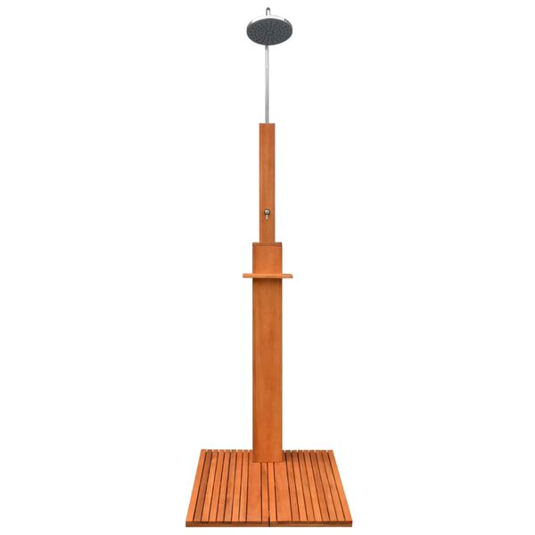 vidaXL Zunanji Tu&scaron; Evkaliptus Les in Jeklo