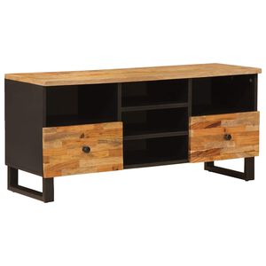 vidaXL TV omarica Corona Rjava 100 x 33 x 46 cm Masiven les manga
