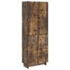 vidaXL Set omar 2 pcs Dimljen hrast 66 x 34,5 x 90 cm Inženirski les