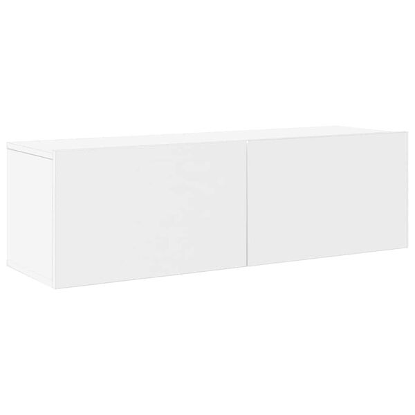 vidaXL Komplet TV omaric 6-delni bela inženirski les