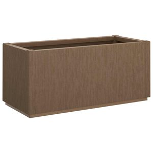 vidaXL &Scaron;katla za vrtnice Rjava 80 x 36 x 35 cm PP