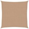 vidaXL Senčno jadro 160 g/m&sup2; taupe 2x2 m HDPE