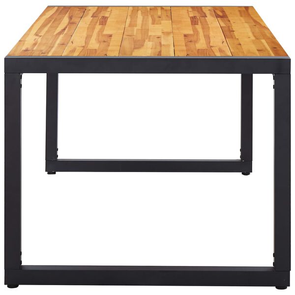 vidaXL Vrtna jedilna garnitura 7-delna bež