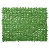 vidaXL Balkonsko platno z zelenim listjem 200x150 cm
