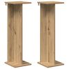 vidaXL Stojalo za rastline 2 kos Artisan hrast 25 x 25,5 x 80,5 cm