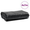 vidaXL Ponjava antracit 4x7 m 650 g/m&sup2;