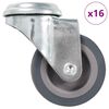 vidaXL Gibljiva kolesa z luknjami za sornik 16 kosov 50 mm