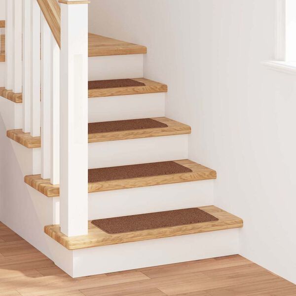 vidaXL Podloge proti zdrsu za stopnice 15 pcs Rumena 60 x 25 cm PP