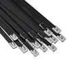 vidaXL Vezalke za kabel 50 kos 7,9 x 350 mm Črna