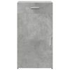 vidaXL Komoda betonsko siva 50x42,5x93 cm inženirski les