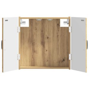 vidaXL Omara za tarče UTRECHT Artisan hrast 52,5 x 10,5 x 53,5 cm