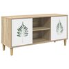 vidaXL TV omarica HANAU 102 x 33 x 50 cm Sonoma Inženirski les