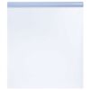 vidaXL Folija za okna statična matirana siva 90x1000 cm PVC