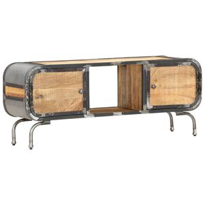 vidaXL TV omarica 110x30x42 cm trden mangov les