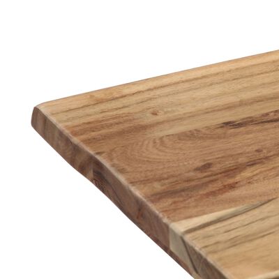 vidaXL Jedilna miza 140x80x76 cm trden akacijev les