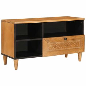 vidaXL TV omarica s predalom 80 x 33 x 46 cm Masiven les manga