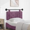 vidaXL Visoki naslon za glavo Vijolična 100 x 55 x 5 cm Žamet