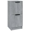 vidaXL Komoda siva sonoma 30x30x70 cm konstruiran les