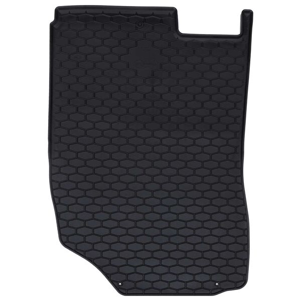 vidaXL Avto preproga 4 pcs Črna primerno za HYUNDAI i20 2014-2019 Guma