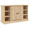 vidaXL Komoda sonoma hrast 100x35,5x60 cm inženirski les
