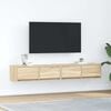 vidaXL TV omarica 2 kosa sonoma hrast 80x31x25,5 cm inženirski les