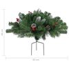 vidaXL Umetna novoletna jelka zelena 40 cm PVC