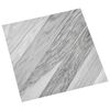 vidaXL Deske za talne obloge Siva 5,11 m&sup2; 55 kos PVC
