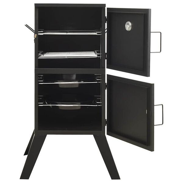 vidaXL Peč za dimljenje 55x47,5x100,5 cm jeklo