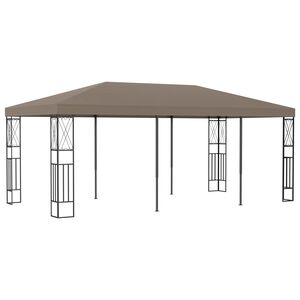 vidaXL Paviljon 6x3 m taupe blago