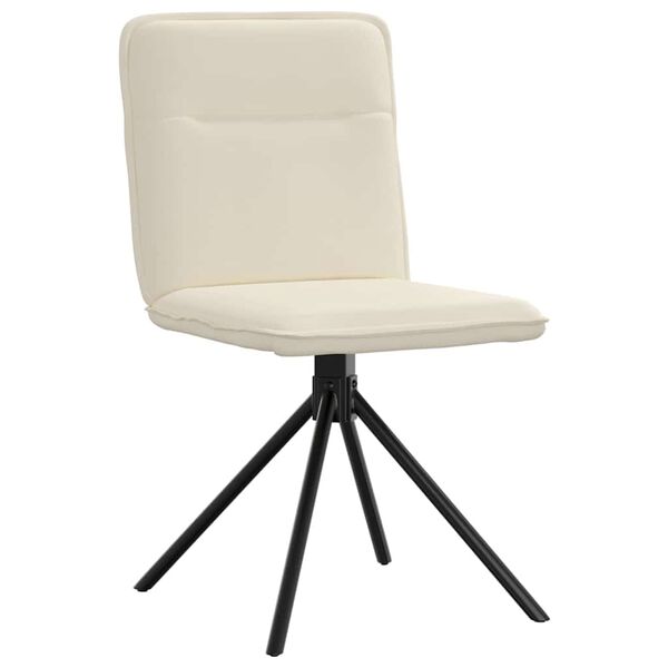 vidaXL Jedilni stol 2 kosa platno