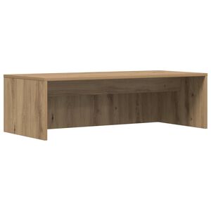 vidaXL Stenska miza Umetni hrast Inženirski les 100 x 45 x 30 cm