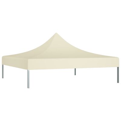 vidaXL Streha za vrtni šotor 2x2 m krem 270 g/m²