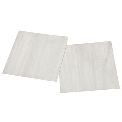 vidaXL Samolepilne talne plošče 20 kosov PVC 1,86 m² krem