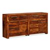 vidaXL Komoda iz masivnega palisandra 160x35x75 cm