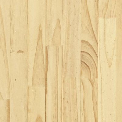 vidaXL Posteljni okvir iz trdnega lesa 135x190 cm