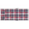 vidaXL Blazine za stole 6 kosov rdeča karo oxford tkanina