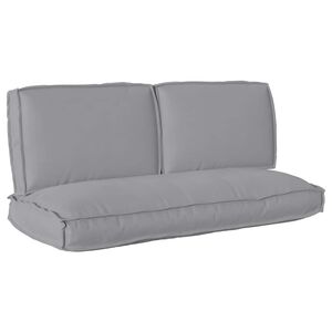 vidaXL Set blazin Oxford tkanina Siva 120 x 50 x 52 cm