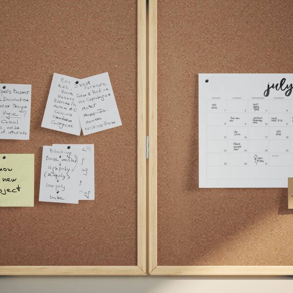 vidaXL Bilten tabla Rjava 80 x 80 x 1.4 cm Trdna borovina