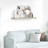 vidaXL Stenska polica barva hrasta 90x23,5x3,8 cm MDF