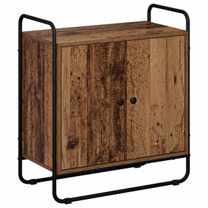 vidaXL Komoda Hrastovina 68 x 35 x 75 cm Predelan les