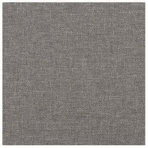 vidaXL Stenska glavna postelja 12 kos 30 x 30 cm Svetlo siva blago