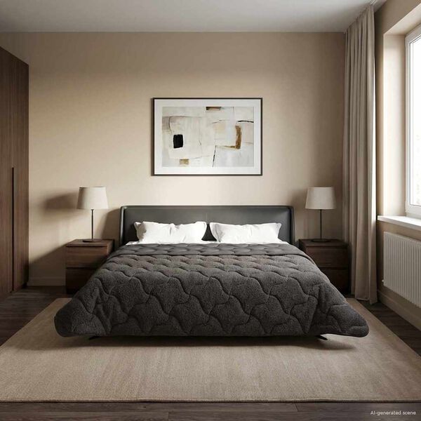 vidaXL Polna celoletna prevleka &Scaron;onerisan Antracit 220 x 260 cm