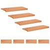 vidaXL Stopnice 8 kos 80 x 30 x 2 cm Lak Trda bukovina