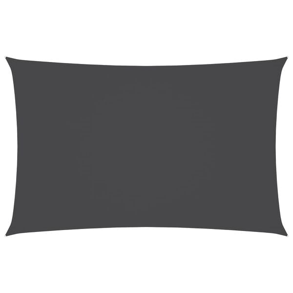 vidaXL Senčno jadro oksford blago pravokotno 4x7 m antracitno