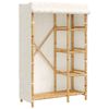 vidaXL Garderobna omara 110x45x170 cm bambus