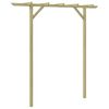 vidaXL Vrtna pergola 205x40x203 cm lesena