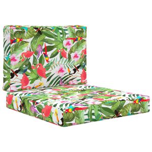 vidaXL Zunanja blazina za kavč Poliester barvito 60 x 60 cm
