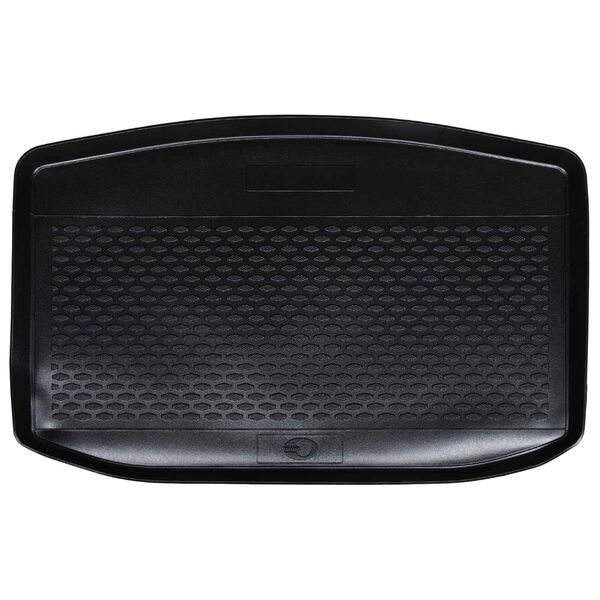 vidaXL Preproga za prtljažnik Črna Guma